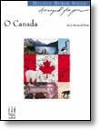 O Canada piano sheet music cover